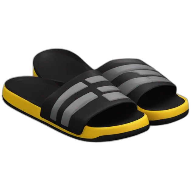 Black Twitter adidas slide emoji