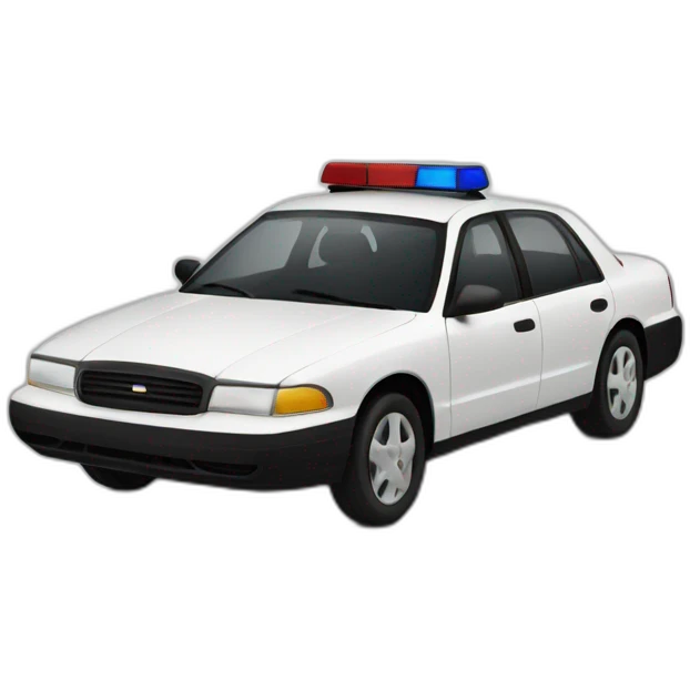 Car of FBI emoji