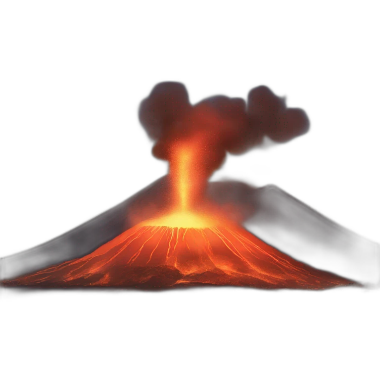 vesuvius erupting on naples emoji