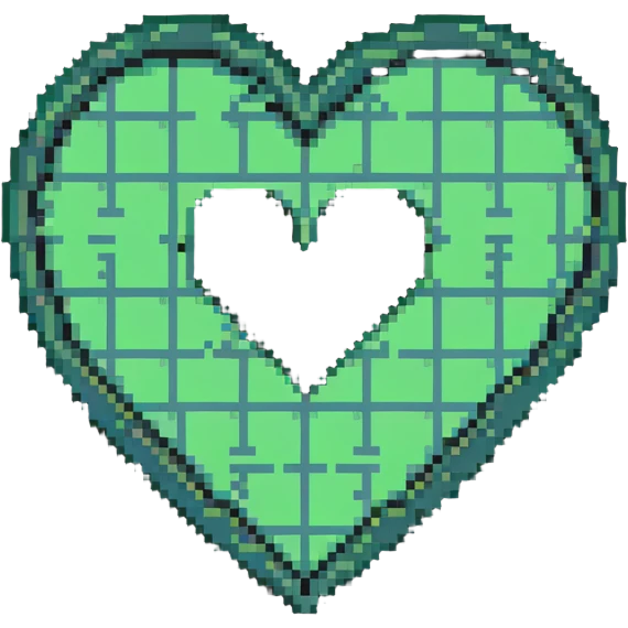 Wu-Tang Clan W symbol inside a heart emoji