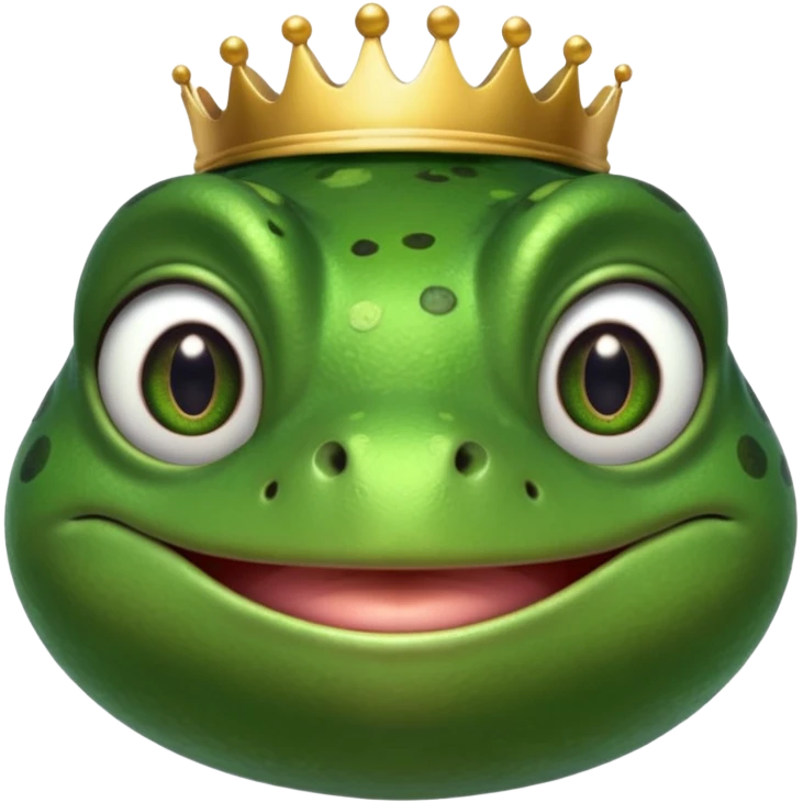 frog from The Princess and the Frog emoji
