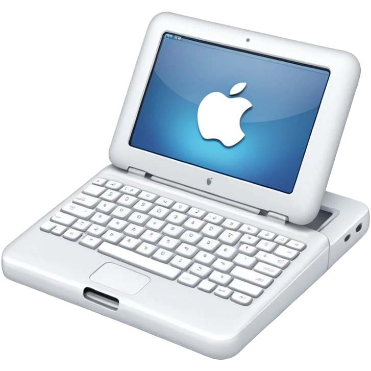 Apple iBook Y2K emoji