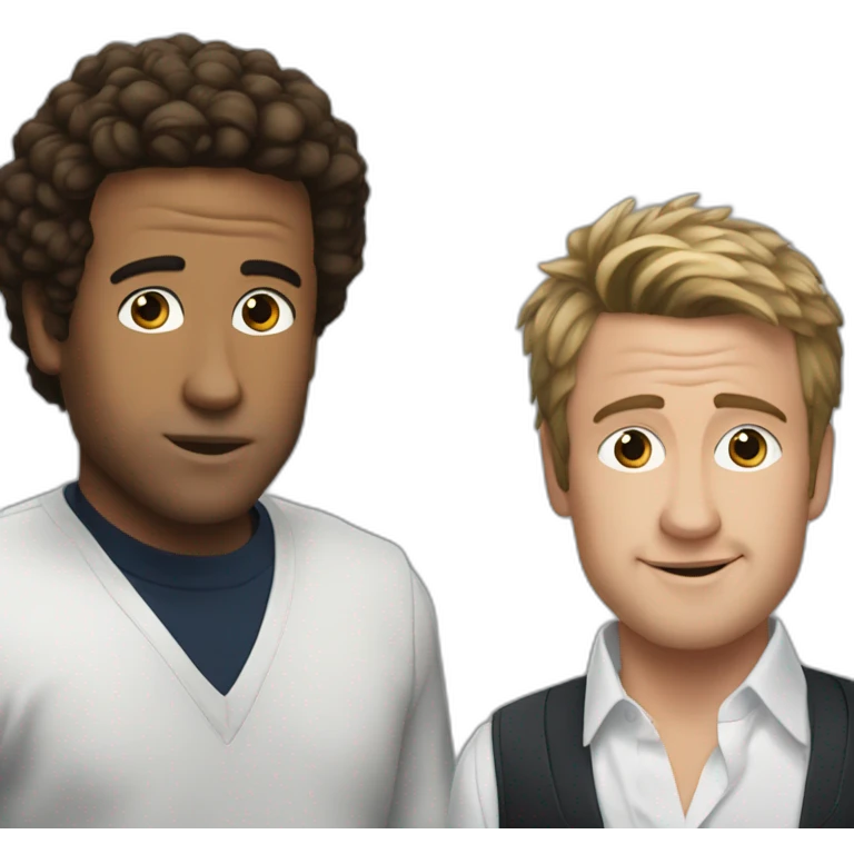 Mcfly and carlito with macron emoji