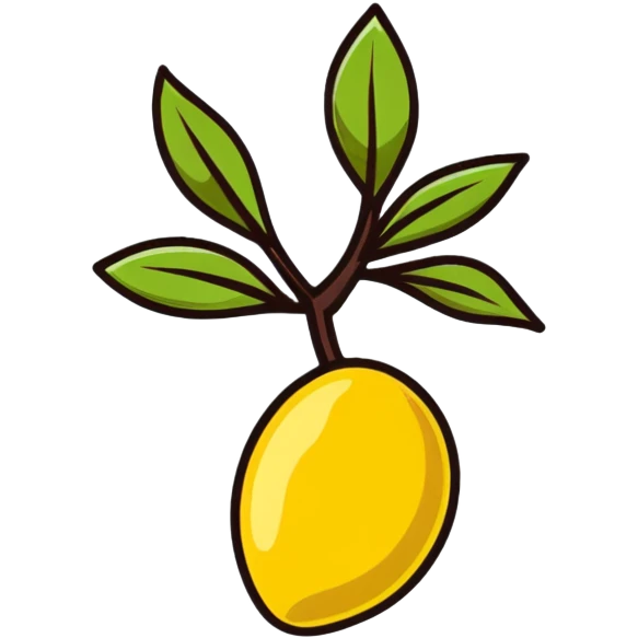 jojoba fruit emoji