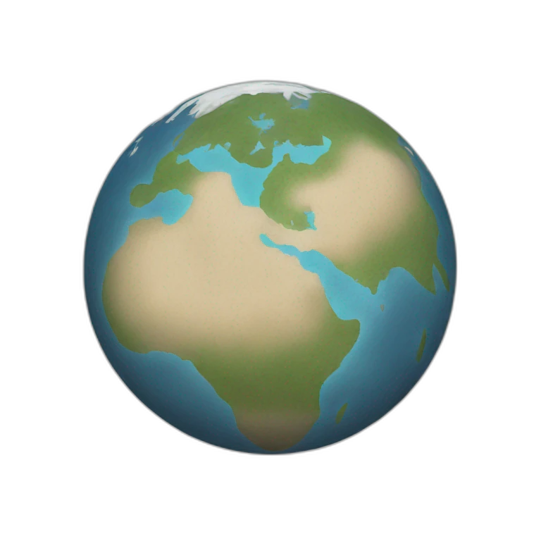 flat earth emoji