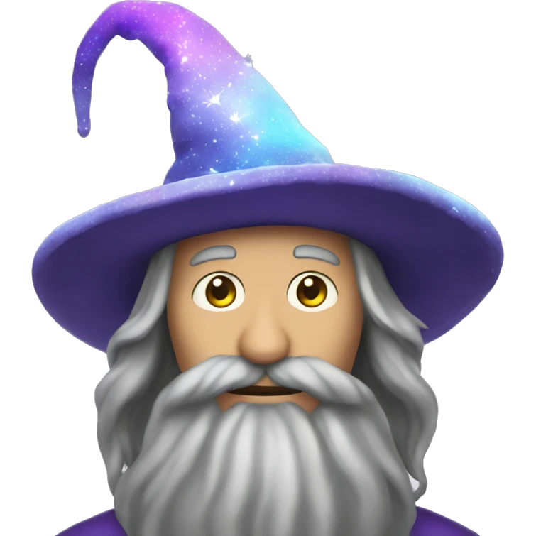 Wizzard magical hat emoji