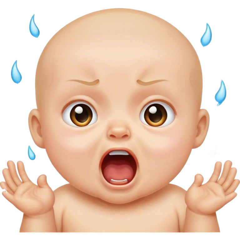 BABY SCREAMING emoji