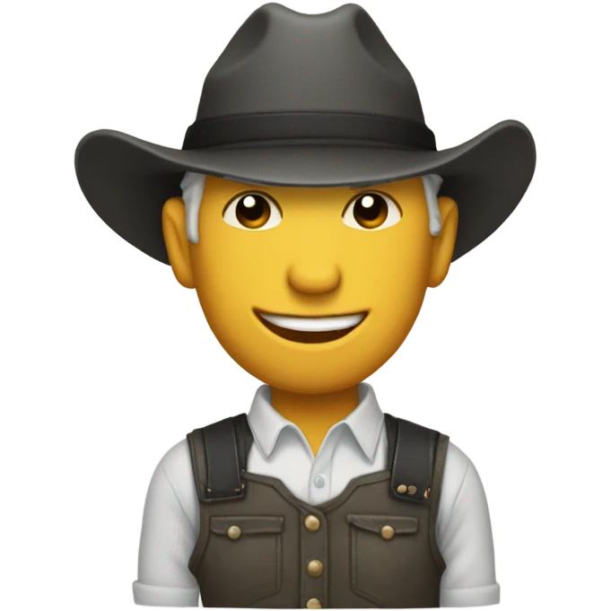 Rock and roll farmer emoji