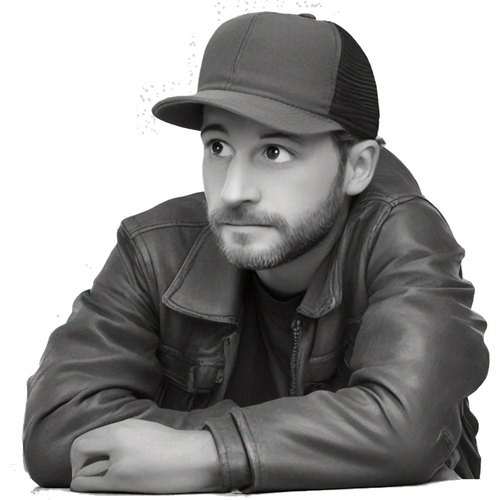 cool dude in hat emoji