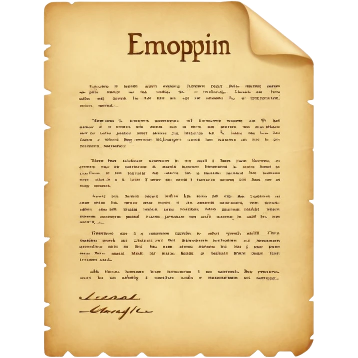 document emoji