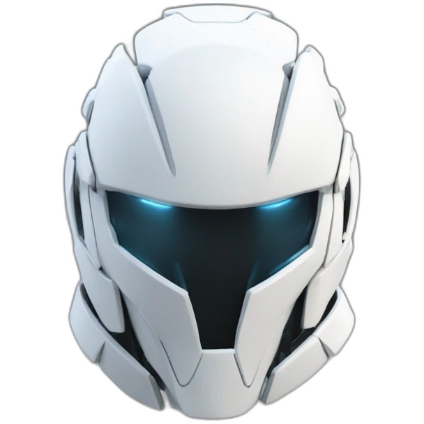 futuristic white Phantom squad Infiltration armored breastplate invisible effect emoji