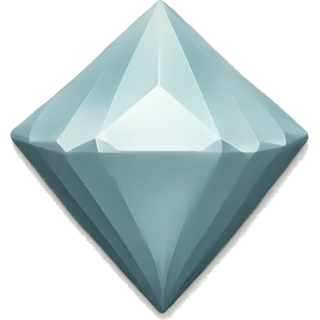 square diamond jagged edged piece of felt emoji
