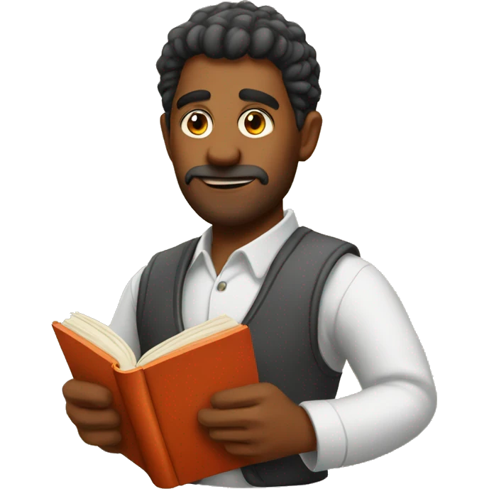 Spicy book emoji
