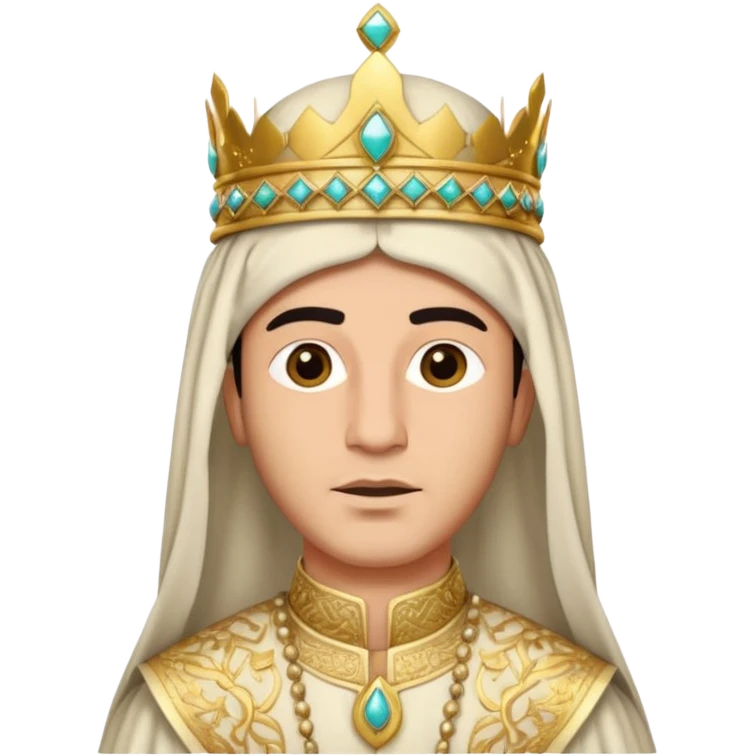 king in arab clothes   emoji