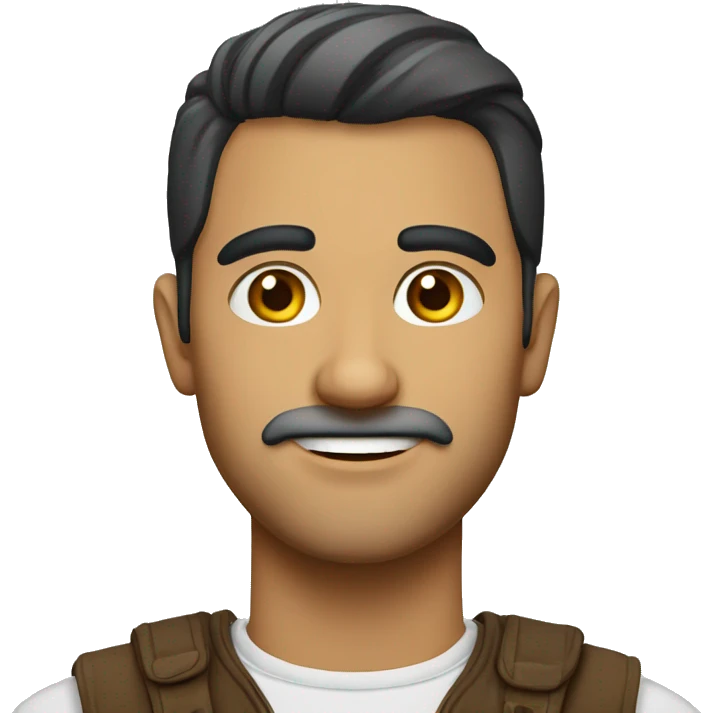 A Romanian guy emoji