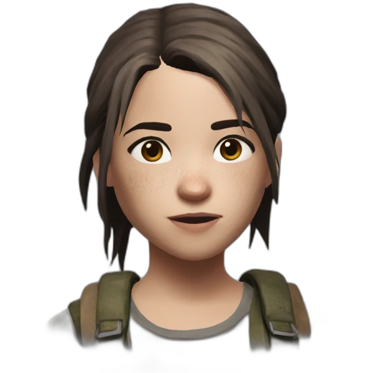 Ellie the last of us confiant emoji