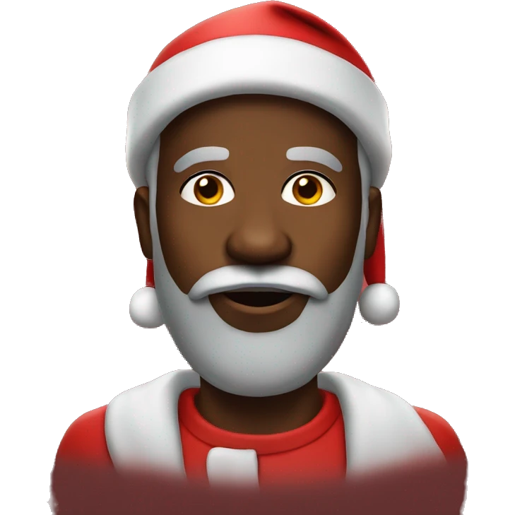 Black Santa  emoji