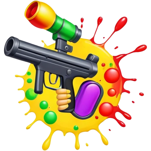 Paintball emoji