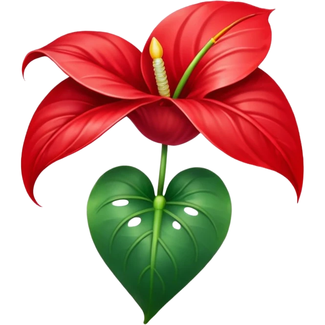 ANTHURIUM MILLION FLOWER emoji