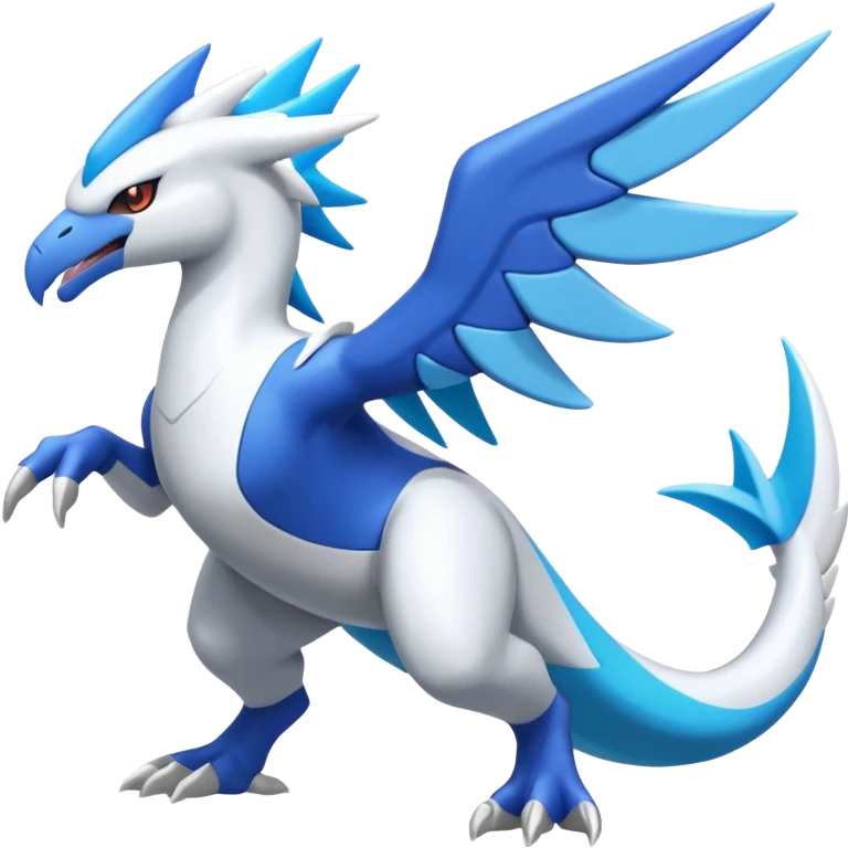 Reshiram-Zekrom-Latios-Kyurem-Latios-hybrid-fusion, full body emoji