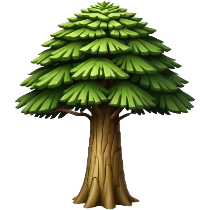 A Brazilian araucaria tree emoji
