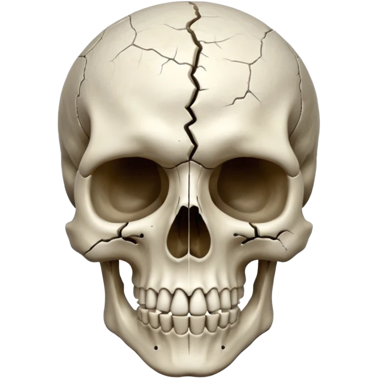 Mind blowing skull emoji