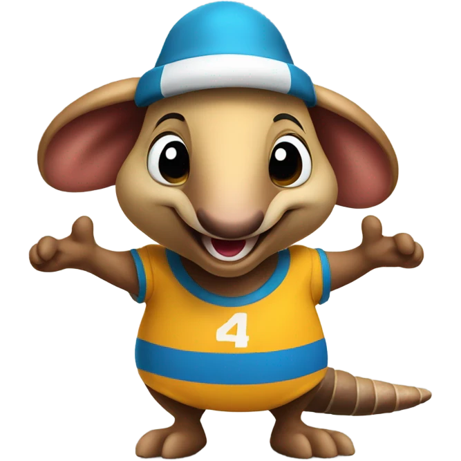 Armidillo mascot emoji