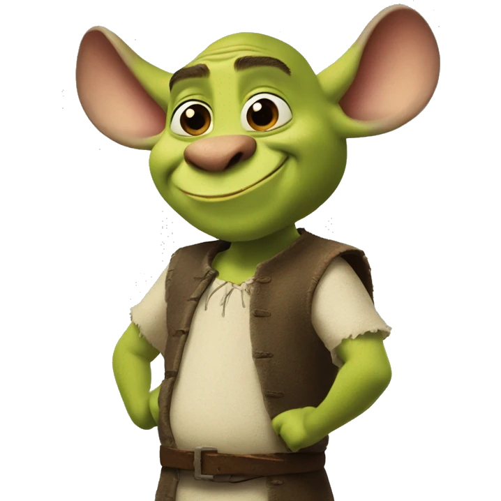 Rato cego shrek  emoji