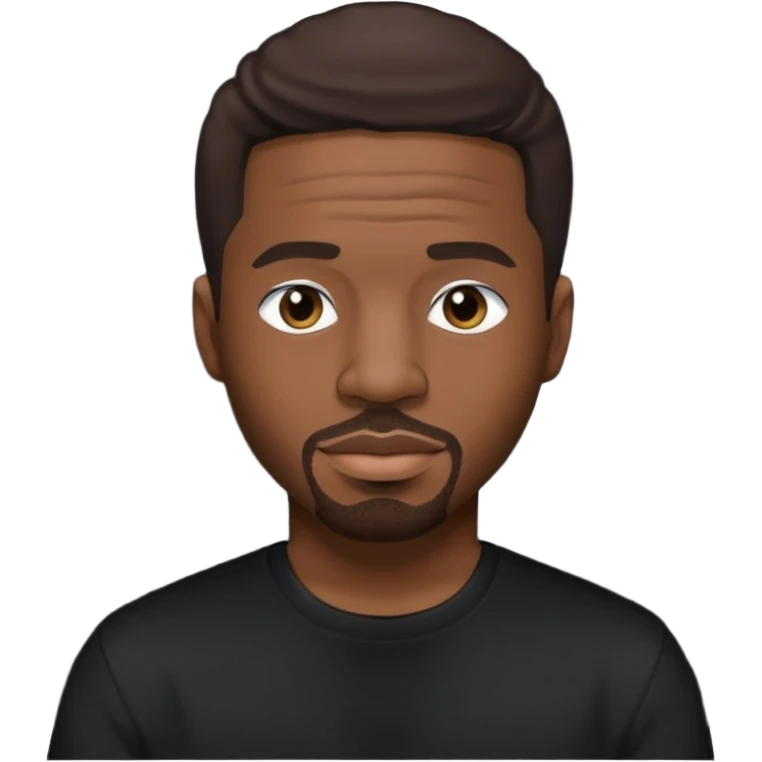 Stevie J, Record Producer (b.1973) with dark brown hair emoji