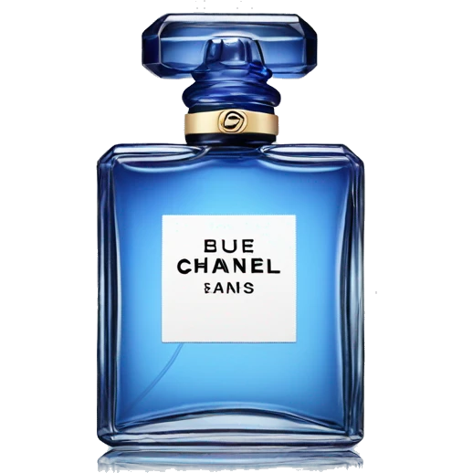 Blue Chanel perfume  emoji