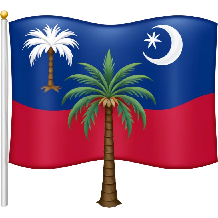 South Carolina flag emoji