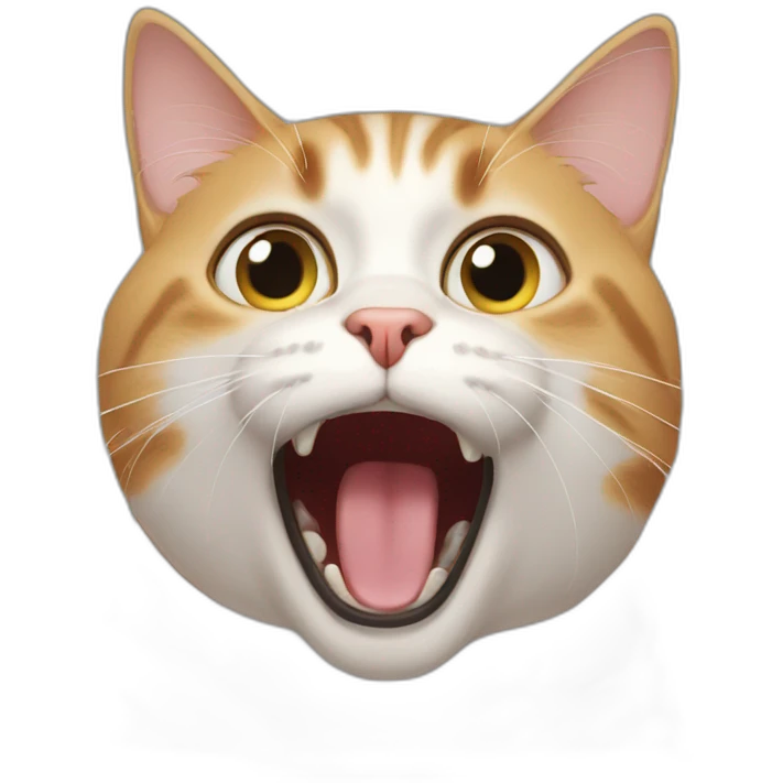 shocked cat meme emoji