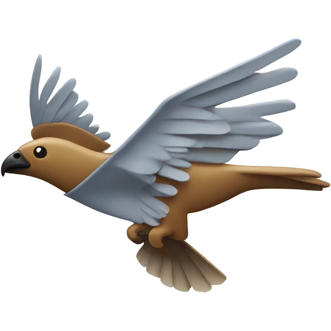MSNBC logo flying  emoji
