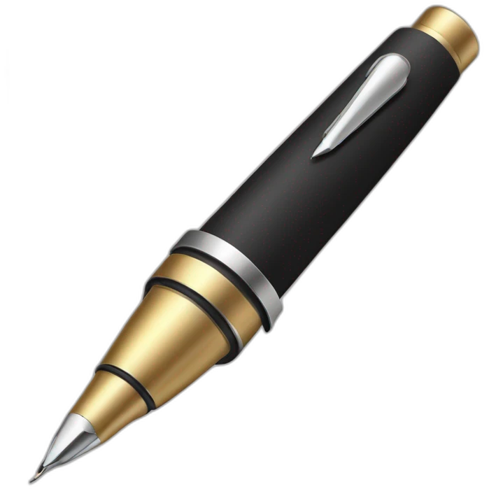 vector application pen tool fountain pen tip emoji