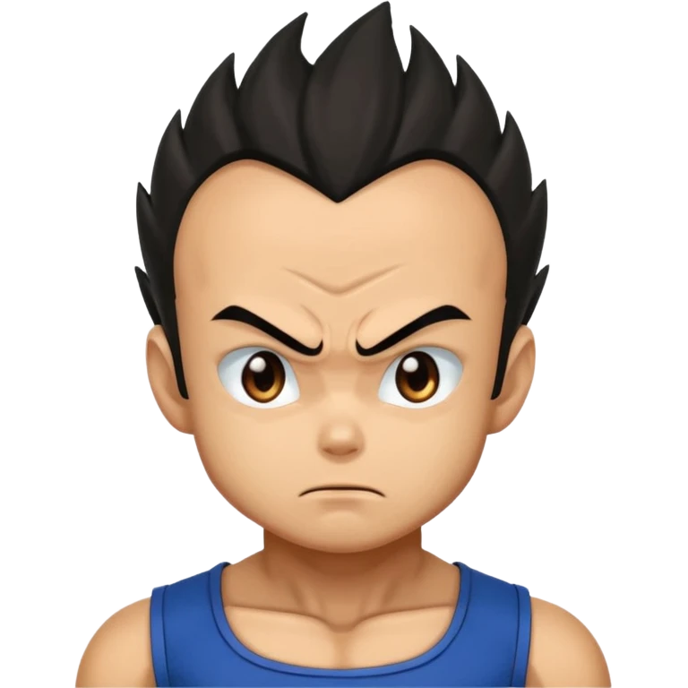 Vegeta cansado  emoji