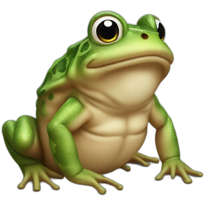 toad avec des muscles emoji
