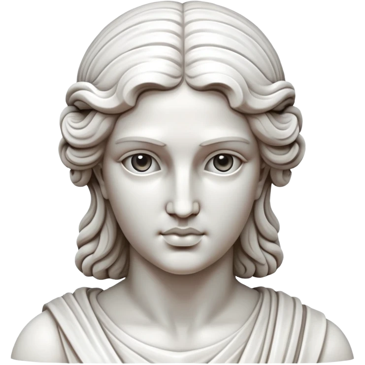 female greek statue emoji
