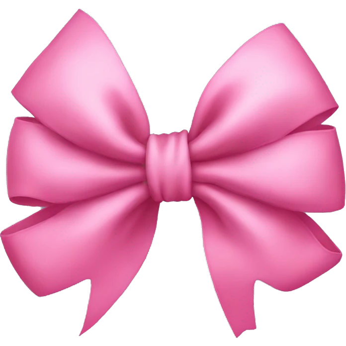 Cute bow emoji