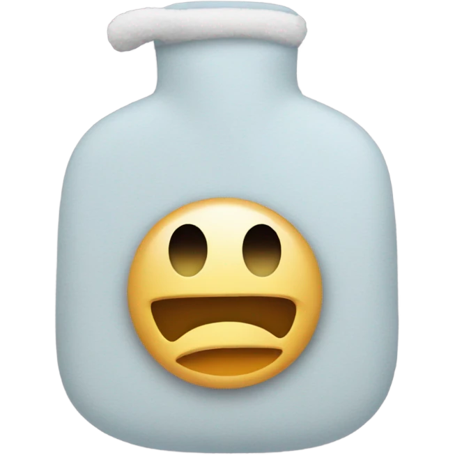 Hot water bottle emoji