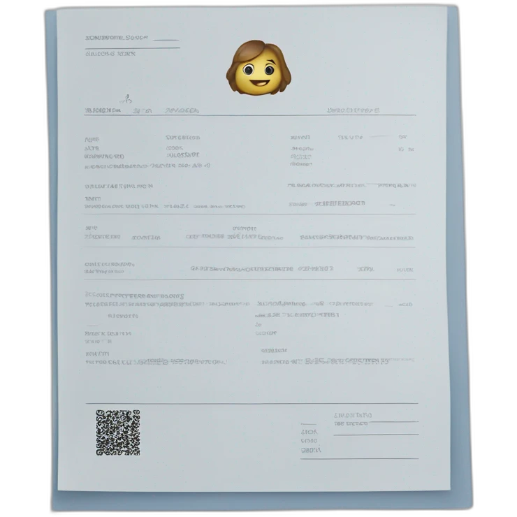 licence document emoji