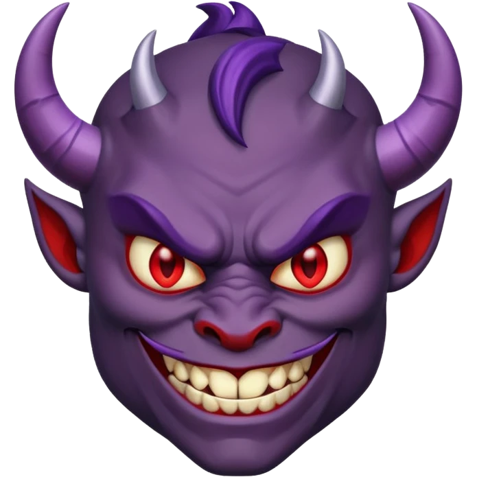 purple devil emoji