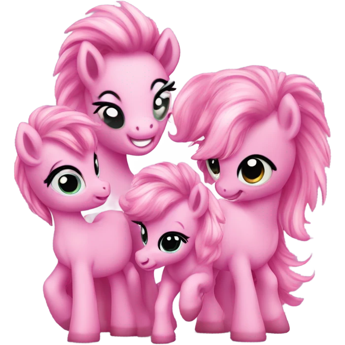 Pink pony club emoji