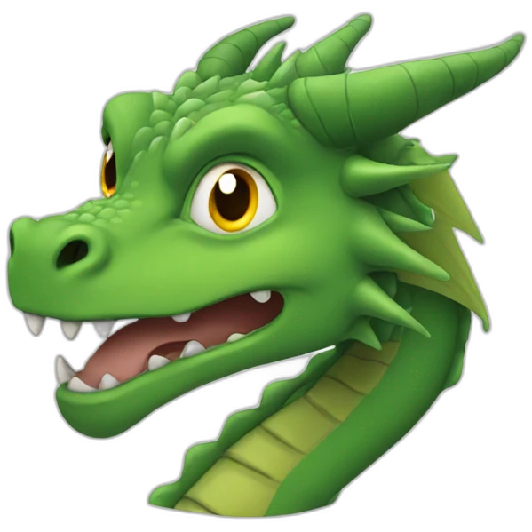 The Dragon emoji