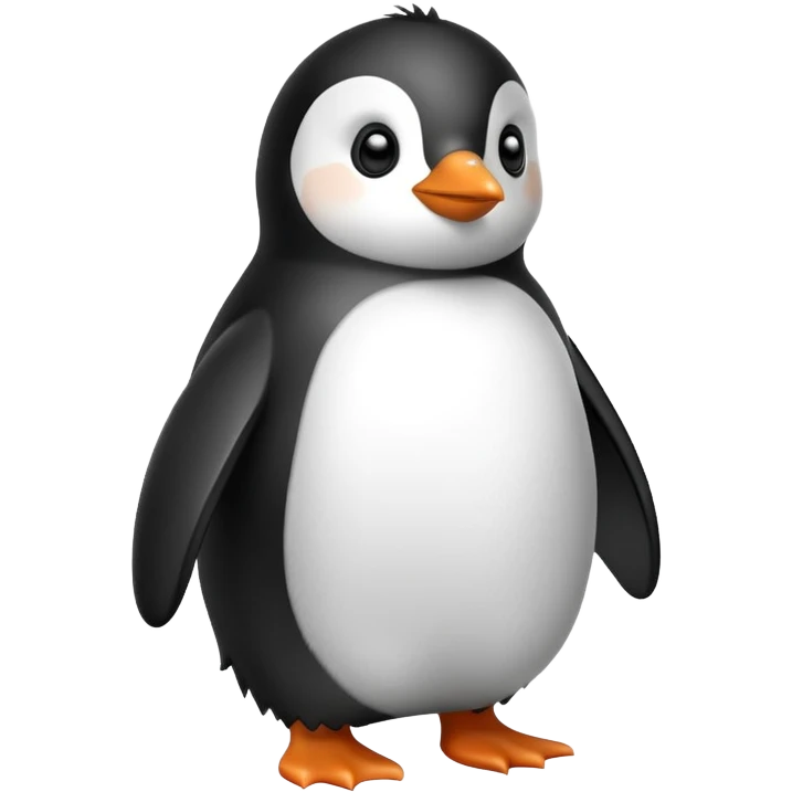 cute penguin emoji