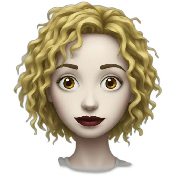 Emilie Tim burton emoji