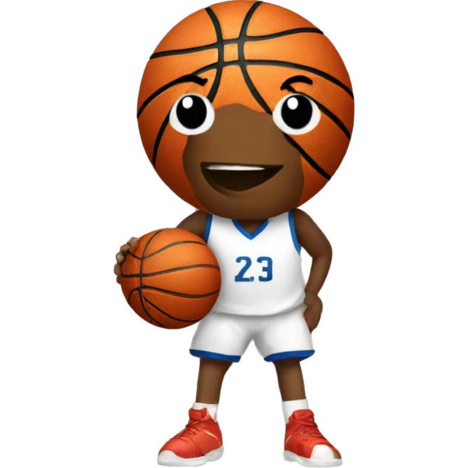 Basketball emoji