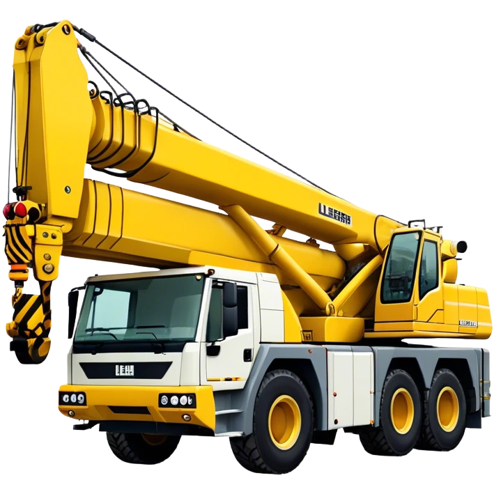 Crane - Liebherr LTM 1200-5.1 (Model Year: 2022) (Iconic colour: Yellow) emoji