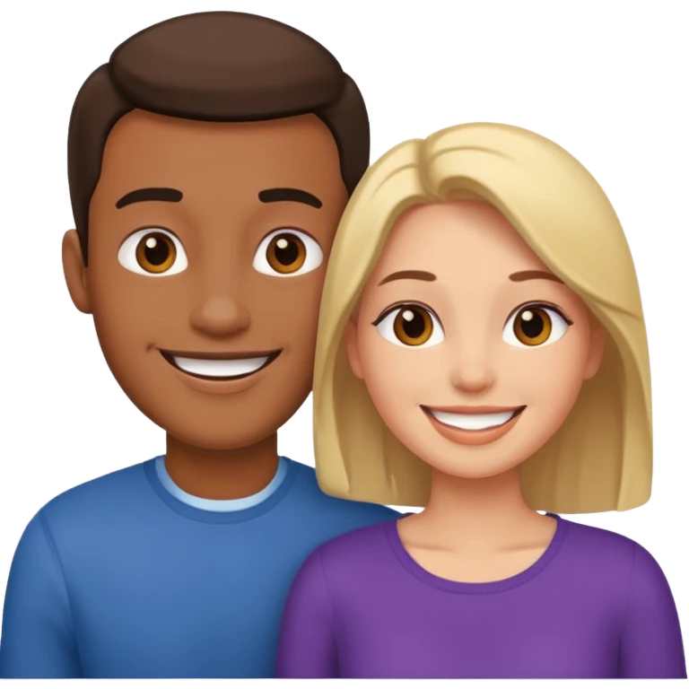 man and woman couple emoji