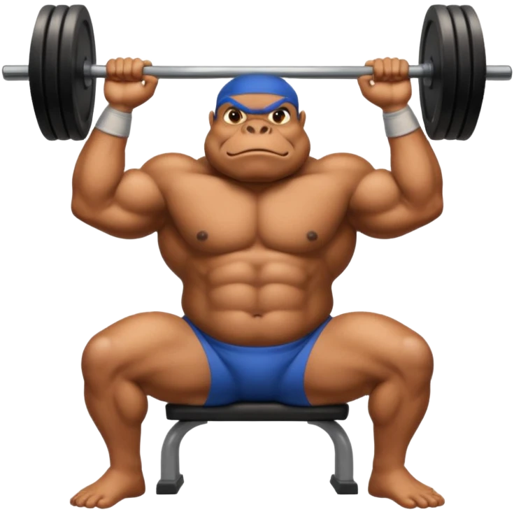 bufo benching 200 kgs emoji