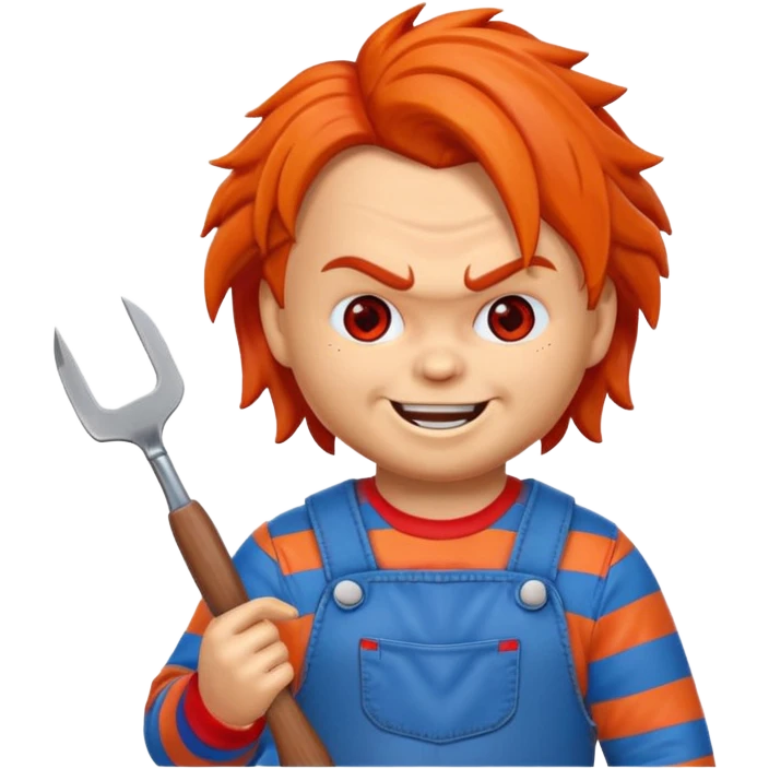 Un emojin de chuky emoji